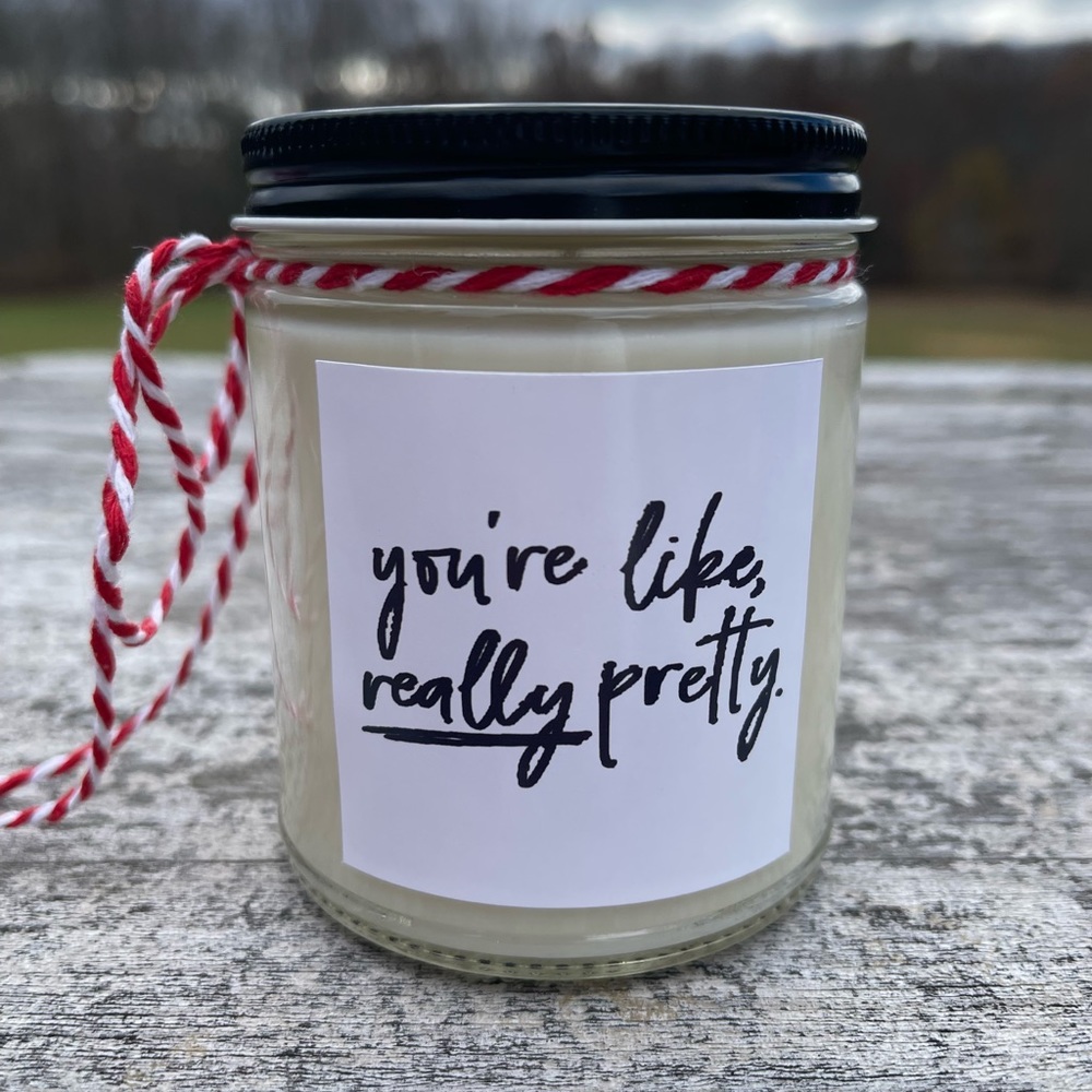 Perfect gift  100% all natural soy wax candle